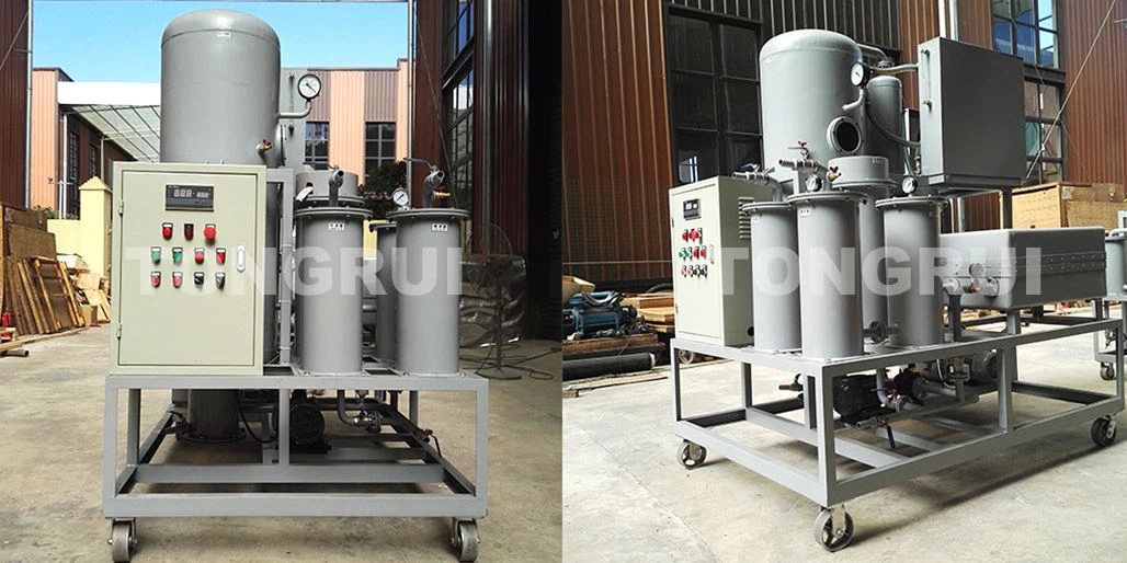 oil purification to remove water 